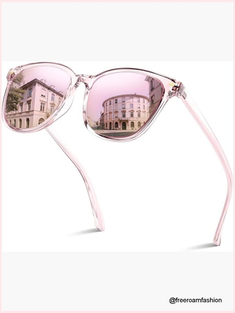 Polarized Sunglasses with UV Protection Mirrored Trendy Shades